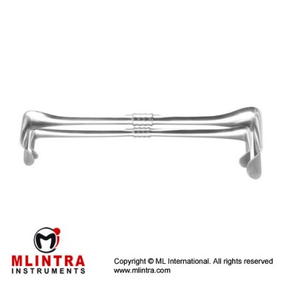 Richardson-Eastman Retractor Fig. 1 Stainless Steel, 26 cm - 10 1/4" Blade Size 28 x 20 mm - 36 x 28 mm